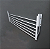 Varal De Parede Retratil Articulado 6 Varetas Aluminio - Home Plus - Imagem 7