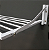 Varal De Parede Retratil Articulado 6 Varetas Aluminio - Home Plus - Imagem 9