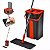 Mop Lava e Seca Kit Vermelho/Cinza - POWERMAID - Imagem 2