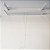 Varal De Parede Sobe E Desce Manual Classico 100Cm Aluminio - Bitenfer Varais - Imagem 6