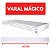 Varal Mágico 69 Cm 4 Varetas Apartamento Kitnets Aluminio - Imagem 2