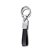 Chaveiro Metal Couro Sintético com 2 Argolas - Mínimo 50 unidades - Imagem 1