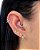 Piercing Argola Cravejada Luxury - Titânio - Imagem 4