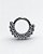 Piercing Argola Cravejada Luxury - Titânio - Imagem 1
