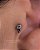 Piercing Labret com Zircônia Zyra - Titânio - Imagem 2