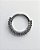 Piercing Argola Ornamental com Zircônias Cravejadas Anaya - Titânio - Imagem 1