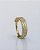 Piercing Argola Cravejada Tripla Dourado Pvd - Imagem 1