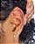 Piercing Labret Mini Borboleta Titânio - Imagem 2