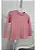 Blusa Manga Longa Kids Tricot Rosa - Imagem 1