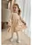 Vestido Infantil Nude Urso - Imagem 3