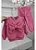 Conjunto Infantil Moletom TÉRMICO Premium Pink com Laço - Imagem 2