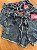 Short Jeans Feminino Cintura Alta Com Cinto Acoplado E Barra Costurada Desfiada- Sem Elastano - Imagem 10