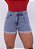 Short Jeans Tradicional Cintura Alta Com Detalhe No Bolso Traseiro e Barra Dobrada - Imagem 8