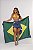 Saia Jeans Feminina Cintura Alta Com Barra Lavagem Escura e Destroyed- Sem Elastano - Imagem 7