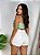 Short Jeans Cintura Alta Tradicional Branco - Imagem 7