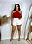 Short Jeans Branco Com Pedrinhas De Strass - Imagem 3