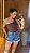 Short Jeans Tradicional Lavagem Clara Com Barra Desfiada - Imagem 1