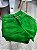Short Jeans Feminino de Barra Cintura Alta Verde- Sem Elastano - Imagem 3