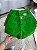 Short Jeans Feminino de Barra Cintura Alta Verde- Sem Elastano - Imagem 6