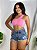 Short Jeans Com Barrinha Desfiada E Lavagem Tradicional - Imagem 8