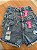 Short Jeans Destroyed Com Strass Colorido - Imagem 9