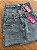 Saia Jeans Lavagem Clara Com Strass E Barrinha Costurada - Imagem 11