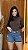 Short Jeans Feminino Cintura Alta Com Lavagem Marmorizada E Barrinha Costurada - Sem Elastano 100% Algodão - Imagem 1