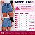 Short Jeans Com Bordados De Corações Brancos E Barrinha Costurada - Imagem 3