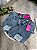 Short Jeans Feminino Marmorizado Com Destroyed Cintura Alta - Imagem 7