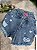 Short Saia Jeans Rebeca Com Detalhes Rasgadinhos - Imagem 6
