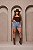 Short Jeans Feminino Cintura Alta Marmorizado Com Destroyed - Imagem 7