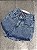 Short Jeans Feminino de Barra Marmorizado Com Detalhes de Strass- Sem Elastano - Imagem 9