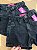 Short Jeans Feminino Cintura Alta – Preto Estonado e Barra | 100% Algodão (Sem Elastano) - Imagem 6