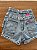 Short Jeans Lavagem Clara Com Bolsos Frontais - Imagem 10