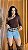 Short Jeans Lavagem Clara Com Bolsos Frontais - Imagem 1