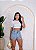 Short Jeans Lavagem Clara Com Bolsos Frontais - Imagem 4