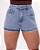 Short Jeans Lavagem Clara De Barra - Imagem 1
