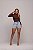 Short Jeans Cintura Alta Feminino Com Barra | Lavagem Clara | 100% Algodão | Sem Elastano - Imagem 6