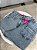 Short Jeans Lavagem Clara De Barra - Imagem 7