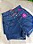 Short Jeans Feminino Cintura Alta Lavagem Escura - Sem Elastano Moda Blogueira - Imagem 10