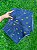 Short Jeans Lavagem Azul Com Bordados De Margaridas Amarelas - Imagem 3