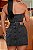 Conjunto Jeans Cropped Tomara Que Caia E Saia Lavagem Estonada - Imagem 2