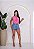Short Jeans Feminino Cintura Alta Bordado Arara Colorida Lavagem Clara | Sem Elastano - Imagem 13