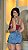 Short Saia Jeans Cargo Cintura Alta Com Bolsos Americanos Variadas Lavagens | Sem Elastano - Imagem 5