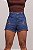 Short Jeans Feminino Cintura Alta Com Bordado De Cavalo - Pecuária - Imagem 4