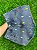 Short Jeans Bordado de Abacaxi Cintura Alta com Barra – 100% Algodão - Imagem 1