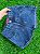 Short Jeans Azul com Bordado de Coração – Cintura Alta com Barra | 100% Algodão - Imagem 5
