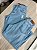 Calça Feminina Wide Leg Jeans lavagem Clara com Detalhe Rasgado e Cós Alto| Sem elastano - Imagem 5