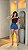 Short Jeans Cargo Feminino Marmorizado com Botões – Cós Alto | 100% Algodão (Sem Elastano) - Imagem 9