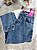 Calça Jeans MOM Cintura Alta Lavagem Marmorizada - Lisa 100% Algodão - Sem Elastano - Imagem 8